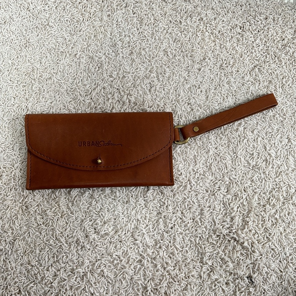 Urban Southern Wristlet Leather